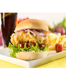 HAMBÚRGUER DE FRANGO PICANTE HAMBÚRGUER DE FRANGO PICANTE