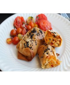 Rolls de Frango cremoso Rolls de Frango cremoso